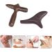 Lurrose Wooden Massage Tools - 2-Piece Stick Scrub & Foot Roller Massager for Manual Body & Face Massage | Buy Internationally - Buy Online on GoSupps.com