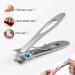 Uraqt Large Stainless Steel Nail Clipper - Ideal for Thick Nails Wide Jaw Toenail Scissors with Nail Files for Men & Women - Perfect for Easy Grooming - Buy Online on GoSupps.com