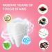 PingJuXuan 5D Teeth Whitening Strips 48 Strips 24 Treatments Peroxide Free Coconut Mint Flavor Natural Whitening 30 Minute Application - Buy Online on GoSupps.com