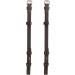 ExionPro Bridle with Hook Fastener - 16mm Replacement Cheek Piece in Havana Brown Medium Cob Size - Premium Quality Equestrian Gear - Buy Online on GoSupps.com