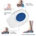 Buy Heel Cups for Plantar Fasciitis - Silicone Insole Pads for Men & Women | Pain Relief Inserts (S 7x10.5CM) - Fast International Shipping - Buy Online on GoSupps.com