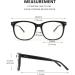 GQUEEN Large Frame Horn Glasses - Stylish UV400 Fake Glasses for Men & Women - Shiny Black Nerd Glasses - Buy Online on GoSupps.com