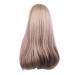 TIREOW Fashion Straight Gold Synthetic Wig - Long Full Party Hair Wig | Natural Look - Buy Online on GoSupps.com