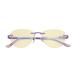 CessBlu Ladies Cat-eye Blue Light Blocking Glasses Anti Glare UV Rimless Computer Eyeglasses for Women Reading Screen Purple 1.5 x