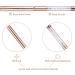 3PCS Ombre Nail Art Brushes Set with Diamond Handle for Gel Nails Rose Gold Gradient/Fan UV Polish Builder Painting Pen Kit - Buy Online on GoSupps.com