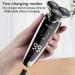 Buy Waterproof Electric Razor for Men - Rechargeable Rotary Shaver with Nose Trimmer & Face Cleaning Brush - International Shipping Available - Buy Online on GoSupps.com