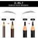 SUSROM 2-in-1 Eyebrow Pencil Sharpener for Wooden & Waterproof Peel-Off Pencils - Multi-Functional Duckbill Cosmetic Tool - Buy Online on GoSupps.com