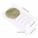 Beauty7 U Curved 2-in-1 Eyelash Extension Holder & Jade Stone Adhesive Pallet - Perfect for False Lashes (White - Buy Online on GoSupps.com