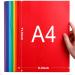 3 Otters Construction Paper Pack - 200 Sheets - A4 Size - 10 Assorted Colors - Heavy Duty Color Copy Paper for Crafts & Art - Buy Online on GoSupps.com