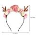 Elk Antler Headband | Floral Crown Headpiece for Carnival & Festival | Unique Hair Accessories - Buy Online on GoSupps.com