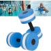 2PCS Blue Water Aerobic Dumbbells Set for Pool Workouts | Aqua Fitness Barbells for Weight Loss | 5.9''x10.63 - Buy Online on GoSupps.com