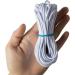 Deoot 1/8-Inch (3mm) Black & White Heavy Stretch Round Elastic Cord - 20 Yards - Buy Online on GoSupps.com