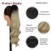 Pference Ombre Blonde Long Ponytail Hair Extensions for Women - 60cm Synthetic Afro Braid - Buy Online on GoSupps.com