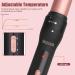 5 in 1 Curling Wand Set - SIQUER Fast Heating Curling Iron for Beach Waves - 1/2 to 1 1/4 Inch with Thermal Brush Gloves & Clamps - Rose Gold - Perfect Hair Tool for Women - Buy Online on GoSupps.com