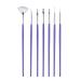 7pcs Nail Painting Brushes Set - Professional Nail Art Brushes for Manicure & Embossing | Perfect for DIY Nail Designs - Buy Online on GoSupps.com