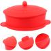 Fomiyes 2-St High-Temperature Silicone Pot Wax Warmer Accessories | Mini Heating Round Pot for Beauty Tools | Anti-Drop Household Wax Shell & Gel Pot - Buy Online on GoSupps.com