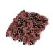 LALILL 100 Pieces Sanding Caps Grit 120 - Sanding Sleeves Sanding Belts Drill Sanding Abrasive Caps - Foot Care Bands Mandrell Nail Cutter - Attachment for Manicure Pedicure Nail Art Nail Care