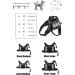 Dog Saddle Bags Adjustable Dog Shoulder Bag Saddle Bag Harness Backpack with Reflective Tape for Hiking Walking Camping for Medium & Large Dog (L Black) L Black - Buy Online on GoSupps.com
