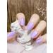 Kalolary Lavender Gel Nail Polish Strips - 20 Self-Adhesive Wraps with Nail File and Stick - Buy Online on GoSupps.com