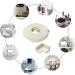 Vicloon 2M Foam Safety Strip & 4 Corner Cushion Protector Set | Baby Edge Guards - Milky White - Buy Online on GoSupps.com