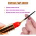 Holzsammlung 100 Pcs/Set Lip Brushes Disposable Lip Brush Lipgloss Soft Liner Brushes Lipstick Concealer Brushes Travel Makeup Lip Applicator Wands Cosmetic Tool Kits #17 - Buy Online on GoSupps.com