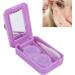 Verdant Touch Cartoon Contact Lens Case Kit - Purple Multi-Colored Holder & Tweezers Set for Easy Use | International Shipping Available - Buy Online on GoSupps.com