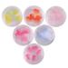 1 Set Stickers for Phones Resin Buttons Flatback Heart Nail Gems Nail Art Slices Clay Disc Beads Flat Clay Beads Resin Stickers Diy Nail Art Accessories 3d Manicure Charm Style 1