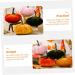 Zerodeko 3pcs Fabric Pumpkin Ornament Fabric Pumpkins Decoration Artificial Realistic Pumpkin Hen Party Games Drinking Games Fake Pumpkin Artificial Pumpkin Reward Autumn Pp Cotton - Buy Online on GoSupps.com