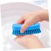 minkissy Nail Brush Nail Clean up Brush Nail Cleaner Brush Nail Cleaning Brush Fingernail Scrub Nail Scrubbing Brush Toe Brush Shoe Cleaning Ball Polyester 11.5x5cm Blue - Buy Online on GoSupps.com