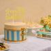 Tenhaisi Gilttery Gold Happy 20th Birthday Cake Topper 20th Cake Topper Cheers to 20 Birthday Party Decoration Adults Party Decoration - Buy Online on GoSupps.com