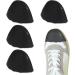 Buy Wllhyf Shoe Filler Inserts Adjustable Toe Pillows for Loose Shoes | 2 Pairs Black Insole Size Reducers for Men & Women - Buy Online on GoSupps.com