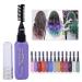 Disposable Hair Cream - Purple Temporary Hair Color Chalk | Non-Toxic Hair Styling Tool - Buy Online on GoSupps.com