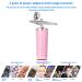 AceFox Cordless Airbrush Kit with Compressor - Portable Rechargeable Handheld Nail Airbrush Machine for Makeup, Cake Decor, Model Coloring, Nail Art, Tattoo Barber - Pink - Buy Online on GoSupps.com