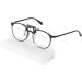Clip-On & Flip-Up Reading Glasses - Unisex Blue Light Blocking Magnifiers (Frameless 2.0x - Buy Online on GoSupps.com