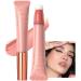 HERBENJOY Liquid Blush Beauty Wand Cream Blush With Cushion Applicator Soft Blendable Cream Blush For Cheeks Face Makeup Pigment Long Lasting Smooth Lightweight (01) 01 1 ml (Pack of 1)