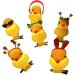 5pcs LED Light Up Duck Hair Clips Fashion Accessories Cartoon Animal Hair Decoration for Party Festival B - Buy Online on GoSupps.com