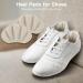 Flintronic Sneaker Heel Repair Patches - 2 Pairs, Apricot/Beige - Leather Heel Protectors for Shoe Repair - Buy Online on GoSupps.com