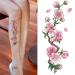 Yesallwas 6 Sheet Temporary Tattoo Sticker Set - Flowers Rose Lotus Butterfly Design - Waterproof and Long Lasting Body Art for Women and Girls - Buy Online on GoSupps.com