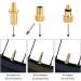 16PCS Premium Brass Valve Adapter Kit for Bike Tire, Ball Pump Needle - Fits Standard Pump/Air Compressor - Inflation Devices & Accessories - Buy Online on GoSupps.com