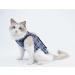 Dotoner Katzenbody After Op | Anti-Trolley Body for Cat Recovery | Post-Surgery Clothing for Cats & Dogs (Small Marine) - Buy Online on GoSupps.com