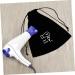 WOFASHPURET 2pcs Velvet Bag Hair Tools Travel Bag Blow Dryer Bag Hair Dryer Attachments Storage Flannel Black 30.00X26.00X0.50CM Black - Buy Online on GoSupps.com