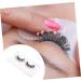 Ipetboom 4 Pairs Sequin False Eyelashes Cosmetic Lashes Faux Eyelashes Long Reusable Lashes Long Thick Eyelashes Exaggerated Eyelashes Fluffy Pink Chemical Fiber Extend Make up 3d - Buy Online on GoSupps.com