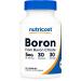 Nutricost Boron Capsules 5mg 30 Vegetarian Capsules - Gluten Free and GMO Free Unflavored 30 Count (Pack of 1)