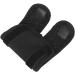 2Pcs Adjustable Dog Cat Leg Brace Elastic Warm Knee Pads for Surgery Wound Support and Stability for Injury Recovery Prevent Licking (Black) - Buy Online on GoSupps.com