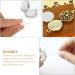 Healeved 50pcs Round Aroma Pads Essential Oil Diffuser Locket Necklace Refill Pads Pendant Perfume Oil Jewelry Oil Pads Humidifier Accessories for Car Room Office White 30mm - Buy Online on GoSupps.com