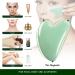Flagest Jade Gua Sha Face Treatment - Heart Shape Massage Tool for Anti-Aging & Spa Therapy | Natural Stone Acupuncture Scraping - Buy Online on GoSupps.com