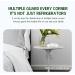 RoseFlower Mini Cat Litter Deodorizer USB Powered Pet Odor Eliminator Machine Car Odor Eliminator Machine Rechargeable Refrigerator Smell Remover Unscented Dust-Free Travel-Size Air Purifiers #3 - Buy Online on GoSupps.com