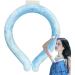 Collar Cooling Tube | Reusable Ice Gel Collar Tube for Heat Reduction | Wearable Tube Heat Reduction Body Cooling for Hot Outdoor School Gym Offices Sea Salt Blue Below 28 Degrees - Buy Online on GoSupps.com