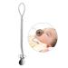 Buy Windy5 Leather Woven Pacifier Chain - Colorful Braided Clip Holder for Baby Feeding & Teething (Gray+Brown) - International Shipping Available - Buy Online on GoSupps.com