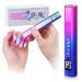 SAVILAND U V Light for Nails Handheld U V Lamp for Gel Nails LED Nail Lamp Portable Mini Nail Dryer for Curing Gel Polish Nail Glue Gel USB Nail Art for Home DIY Manicure (12W)